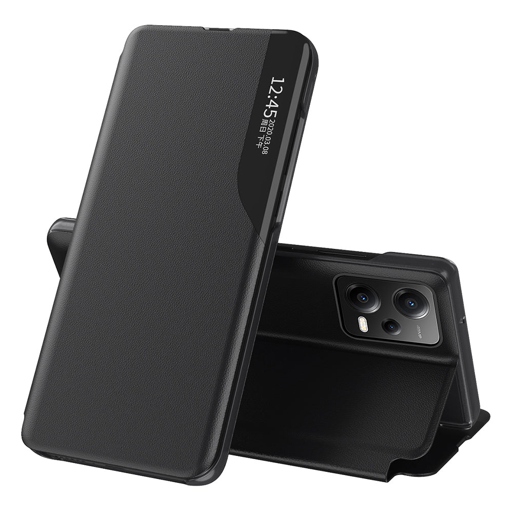 For Xiaomi Poco X5 5G Redmi Note 12 5G (Global) (India) (China) PU Leather Phone Stand Case Side View Window Phone Cover For Xiaomi Poco X5 5G Redmi Note 12 5G (Global) (India) (China) PU Leather Phone Stand Case Side View Window Phone Cover